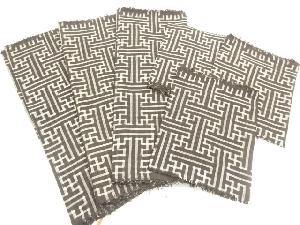 アンティーク　本場泥大島紬着物洗い張り